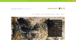 Desktop Screenshot of doubtfiregallery.com